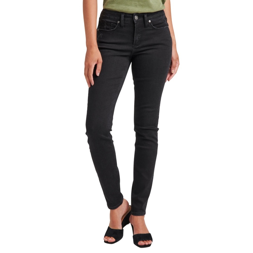 Silver Women's Suki Curvy Mid Pencil Skinny Jeans